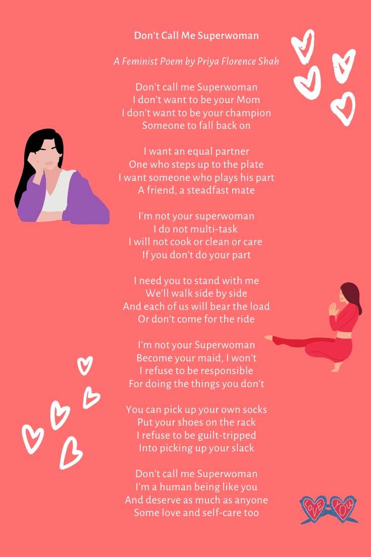 Don T Call Me Superwoman A Feminist Poem